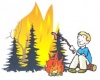 О безопасности при лесных пожарах